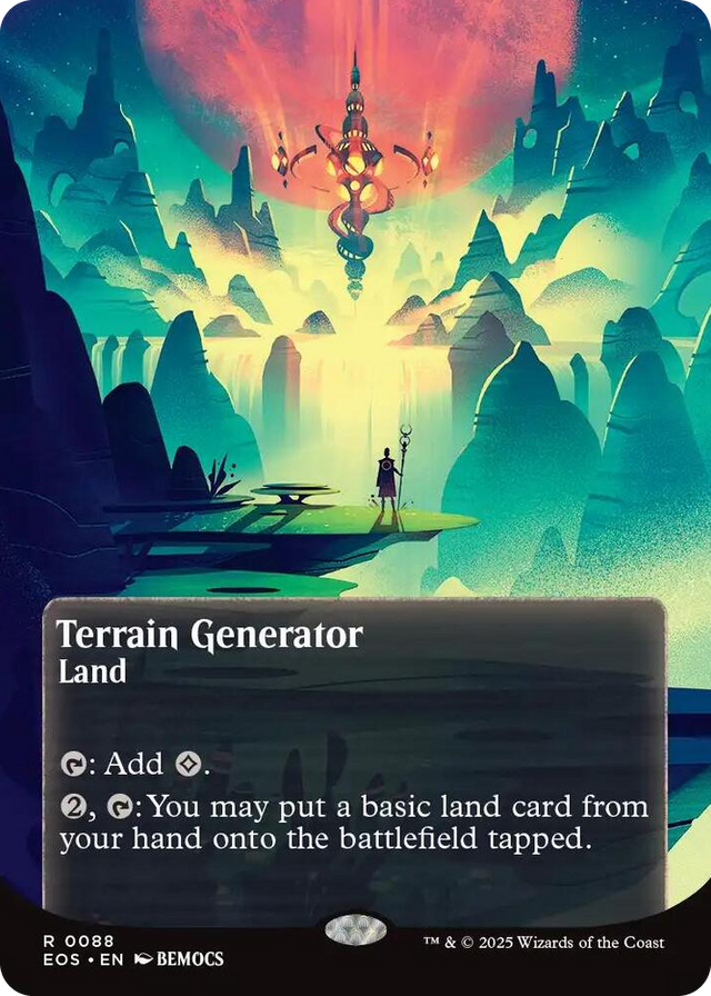 0088 Terrain Generator (0088) (Borderless) R Edge of Eternities: Stellar Sights