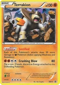 BW071 Terrakion - BW71 Promo Black and White Promos