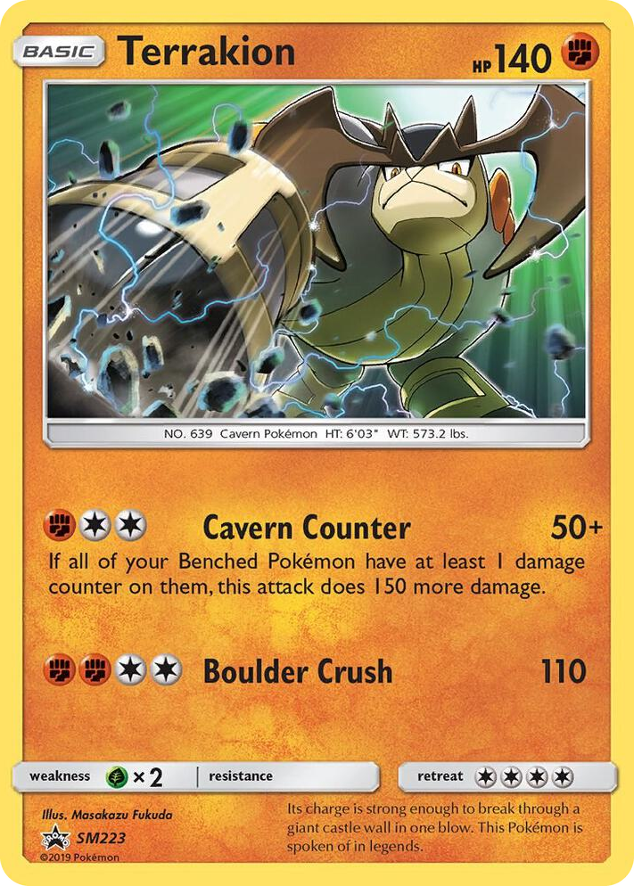 SM223 Terrakion - SM223 Promo SM Promos