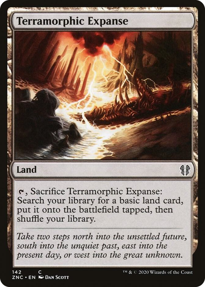0142 Terramorphic Expanse C Commander: Zendikar Rising