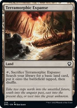 0239 Terramorphic Expanse C Commander: Dominaria United