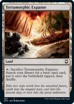 0267 Terramorphic Expanse C Commander: Adventures in the Forgotten Realms