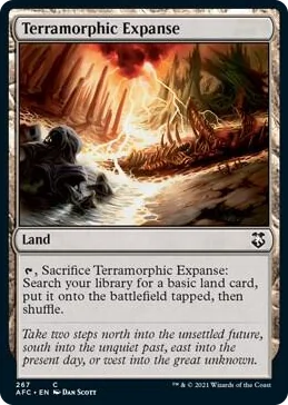 0267 Terramorphic Expanse C Commander: Adventures in the Forgotten Realms