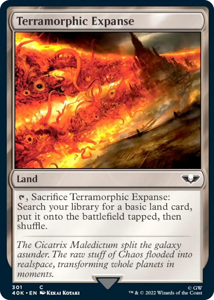 0301 Terramorphic Expanse C Universes Beyond: Warhammer 40,000