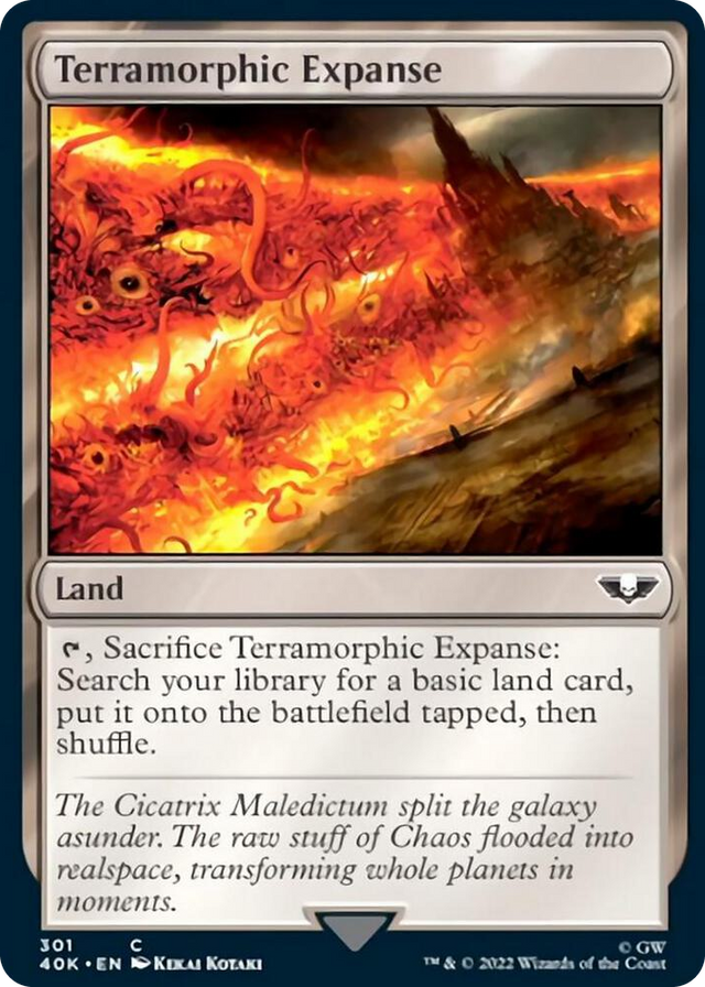 0301 Terramorphic Expanse C Universes Beyond: Warhammer 40,000