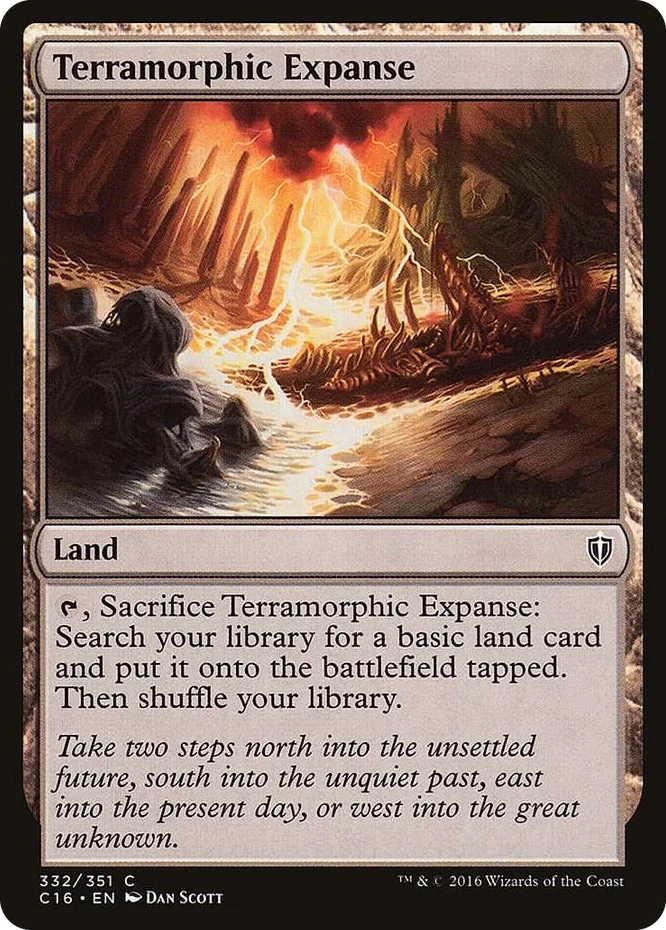 0332 Terramorphic Expanse C Commander 2016