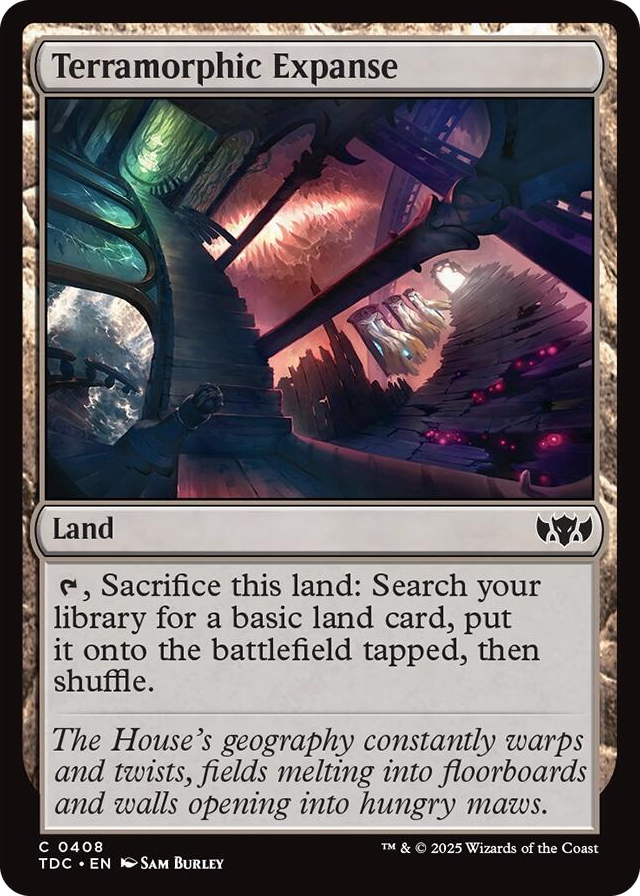 0408 Terramorphic Expanse C Commander: Tarkir: Dragonstorm