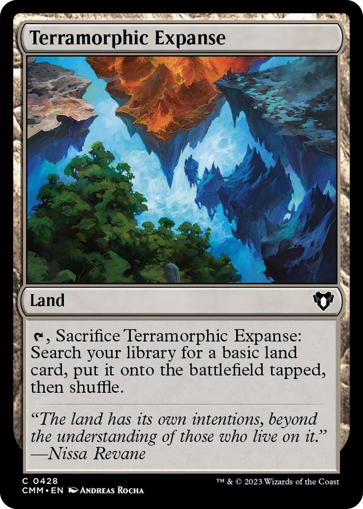 0428 Terramorphic Expanse C Commander Masters
