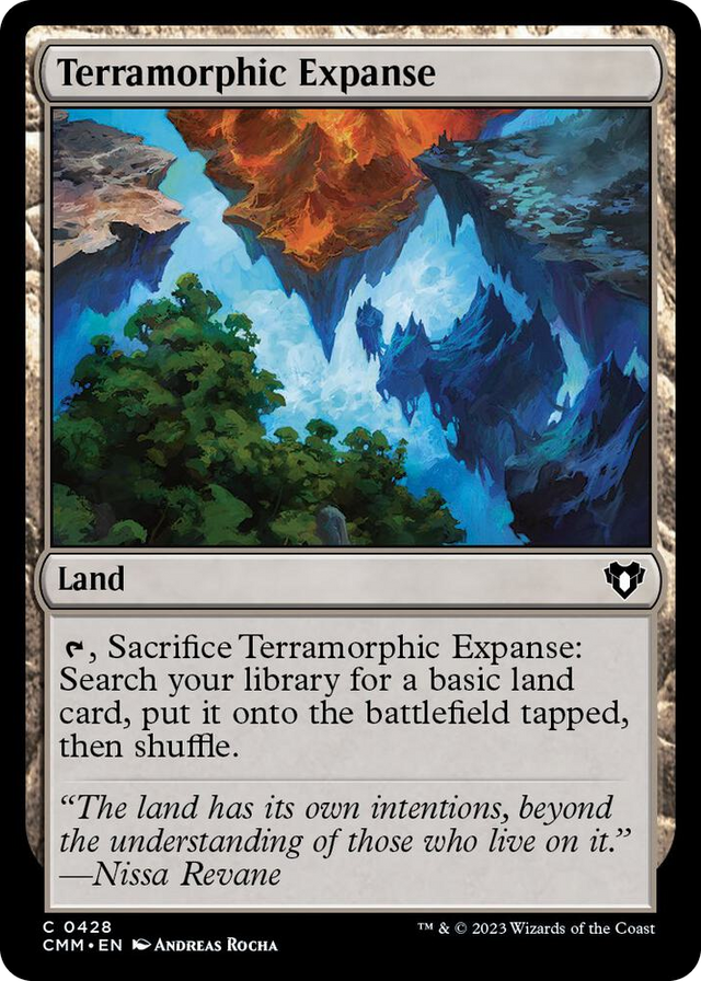 0428 Terramorphic Expanse C Commander Masters