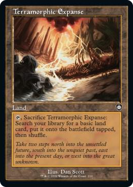 0210 Terramorphic Expanse (Retro Frame) C Commander: The Brothers' War