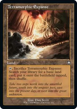 0210 Terramorphic Expanse (Retro Frame) C Commander: The Brothers' War