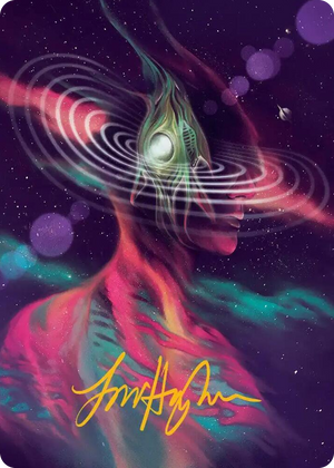 0041 Terrasymbiosis Art Card (Gold-Stamped Signature) S Art Series: Edge of Eternities