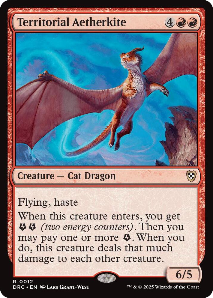 0012 Territorial Aetherkite R Commander: Aetherdrift