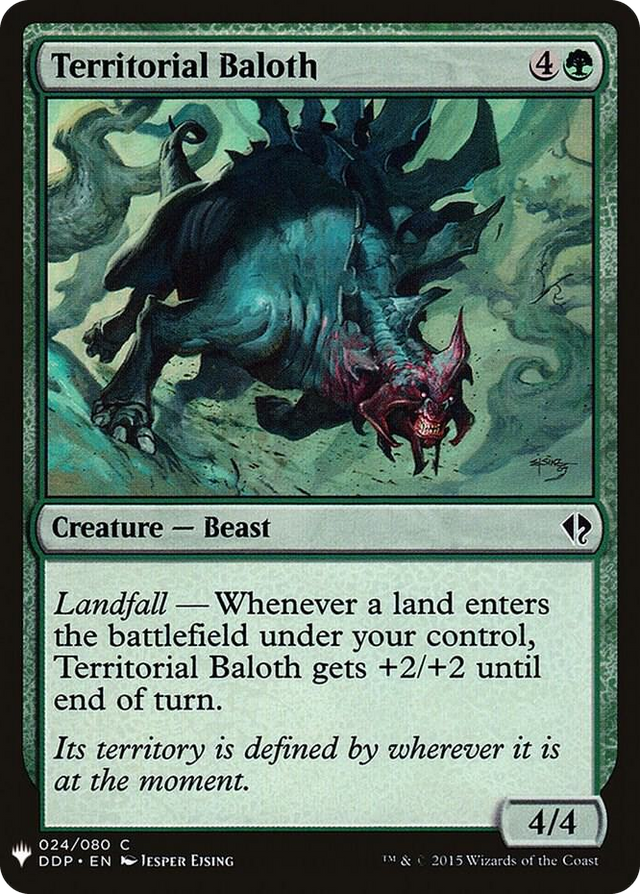 0024 Territorial Baloth C The List Reprints