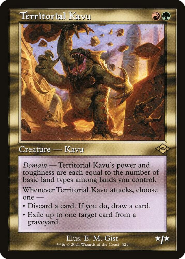 0425 Territorial Kavu (Retro Frame) R Modern Horizons 2