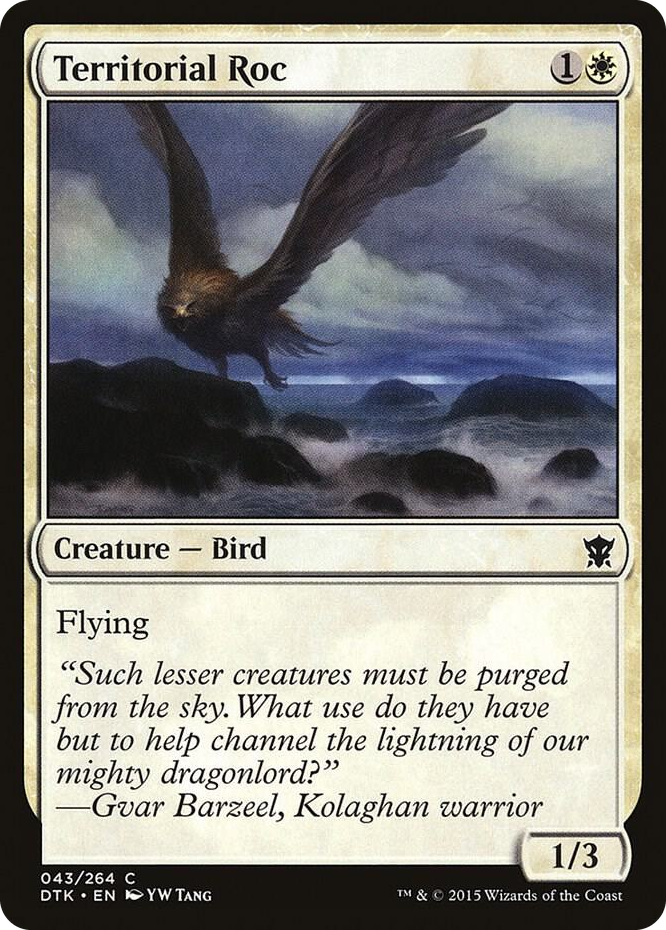 0043 Territorial Roc C Dragons of Tarkir