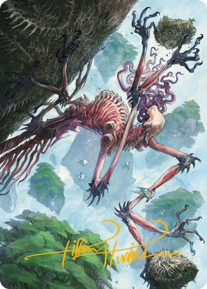 0011 Territory Culler Art Card (Gold-Stamped Signature) S Art Series: Modern Horizons 3