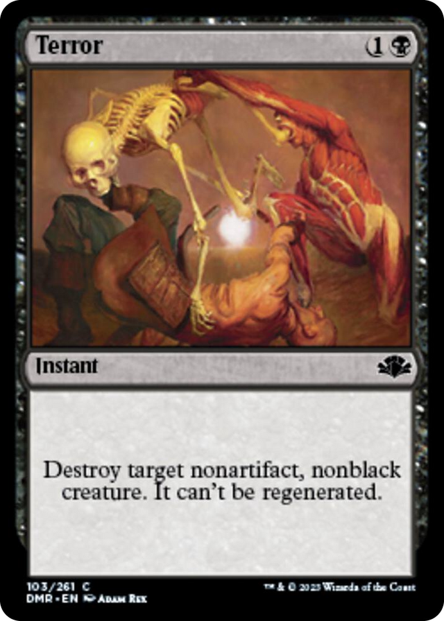 0103 Terror C Dominaria Remastered