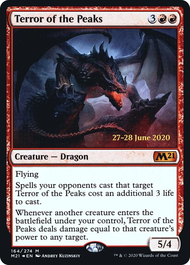 Terror of the Peaks (M21) #164 M - Prerelease Cards Pokemon card
