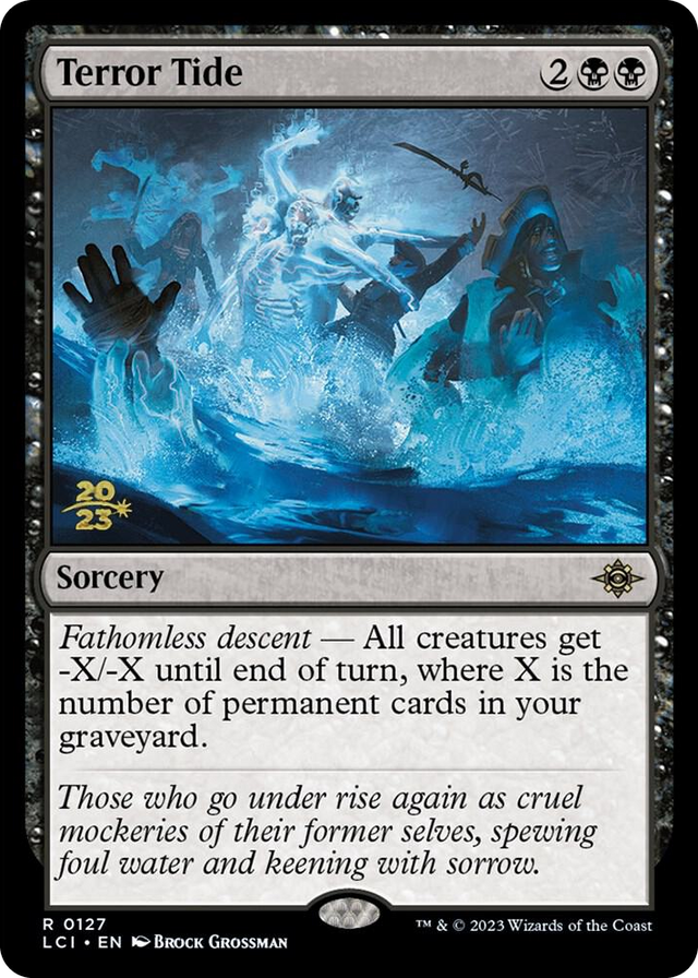 0127 Terror Tide R Prerelease Cards