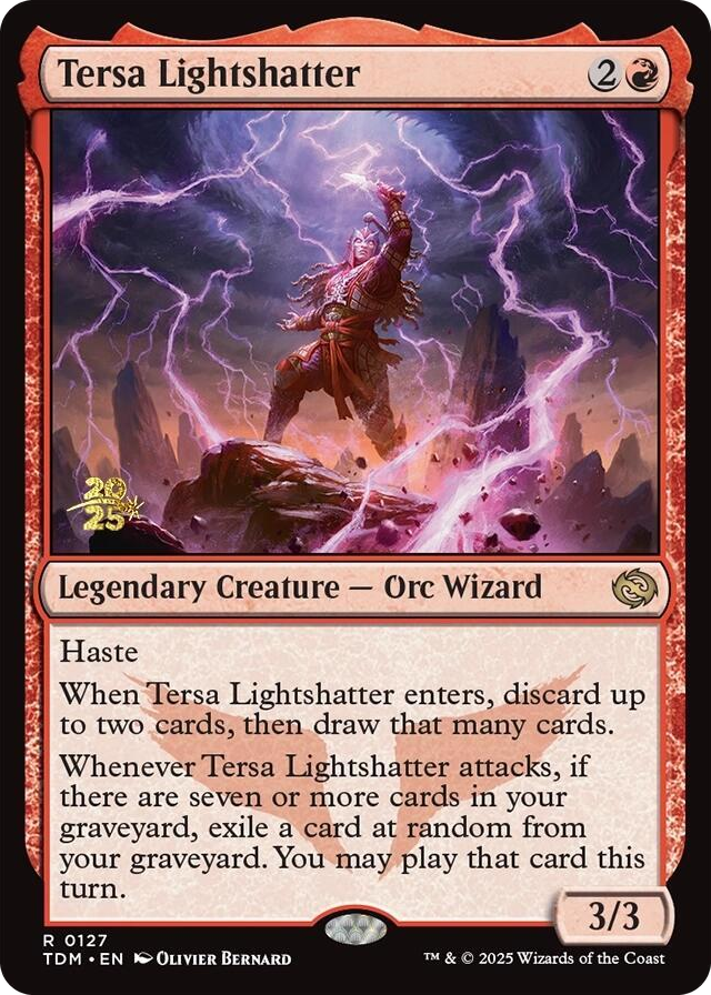 Tersa Lightshatter #127 R - Prerelease Cards Pokemon card
