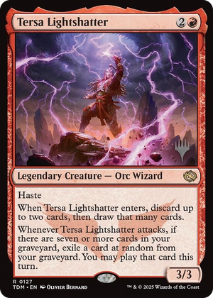 0127 Tersa Lightshatter R Promo Pack: Tarkir: Dragonstorm