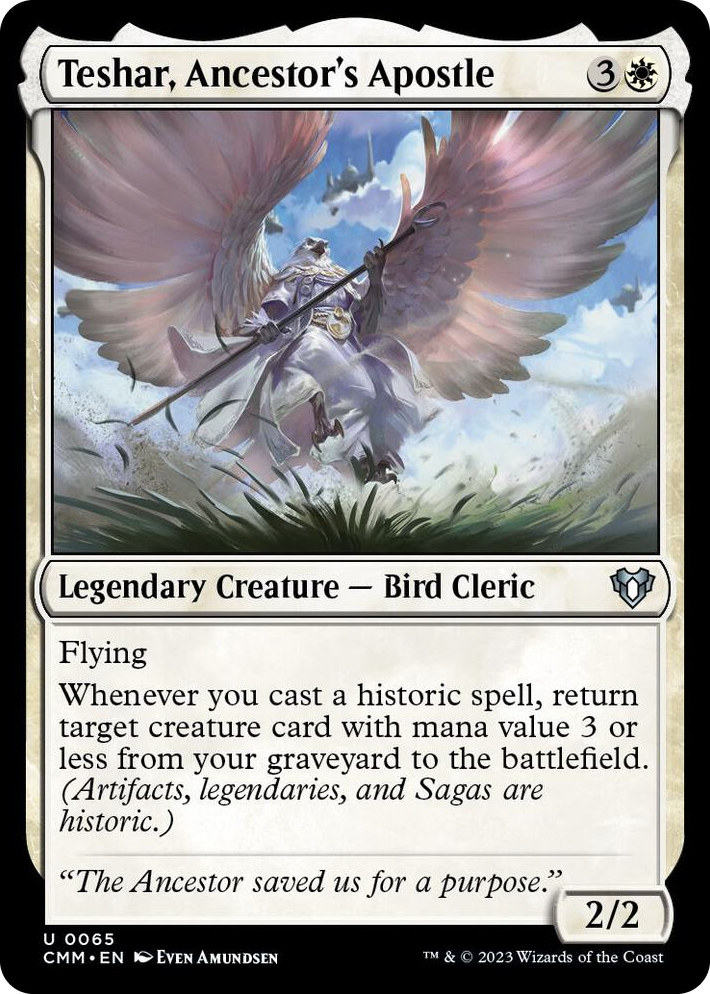 0065 Teshar, Ancestor's Apostle U Commander Masters