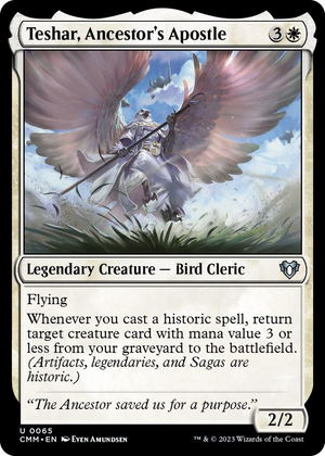 0065 Teshar, Ancestor's Apostle U Commander Masters