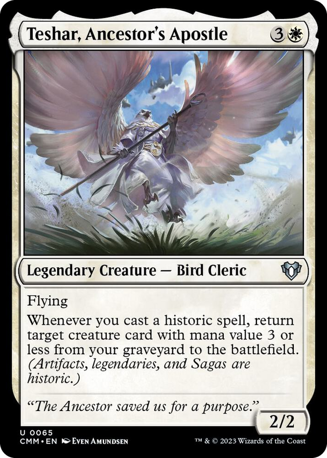 0065 Teshar, Ancestor's Apostle U Commander Masters