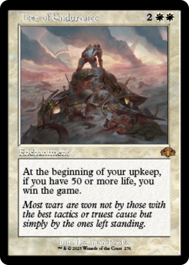 0276 Test of Endurance (Retro Frame) M Dominaria Remastered