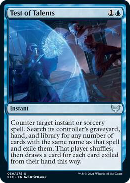 0059 Test of Talents U Strixhaven: School of Mages