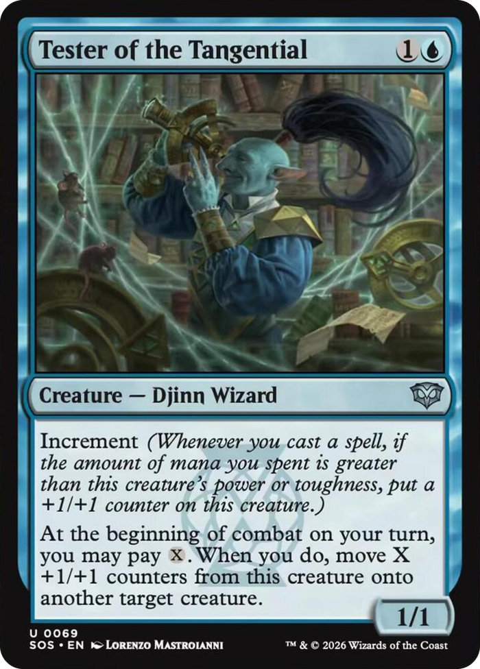 Tester of the Tangential #69 U - Secrets of Strixhaven Pokemon card