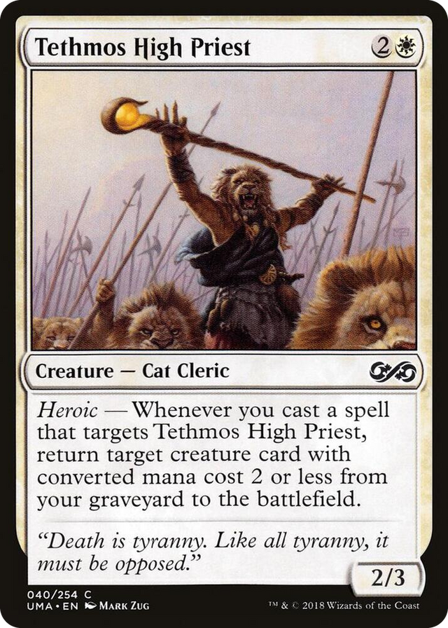 0040 Tethmos High Priest C Ultimate Masters