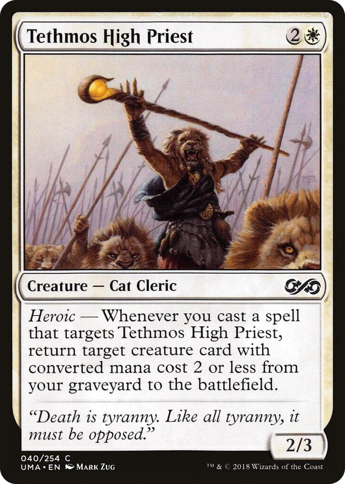 0040 Tethmos High Priest C Ultimate Masters