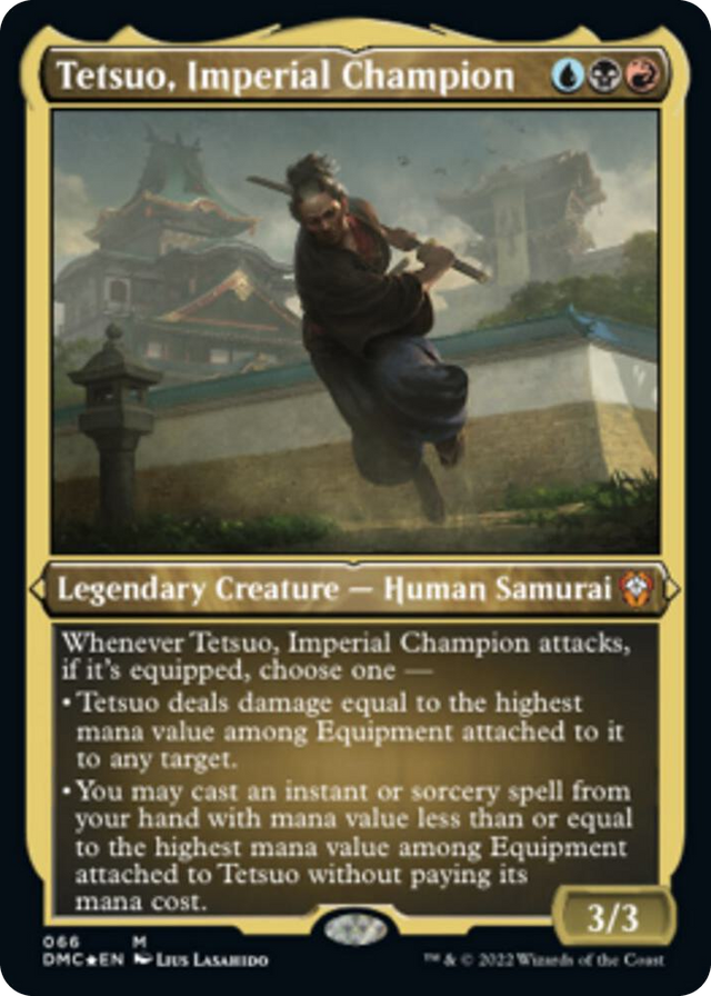 0066 Tetsuo, Imperial Champion (Foil Etched) M Commander: Dominaria United