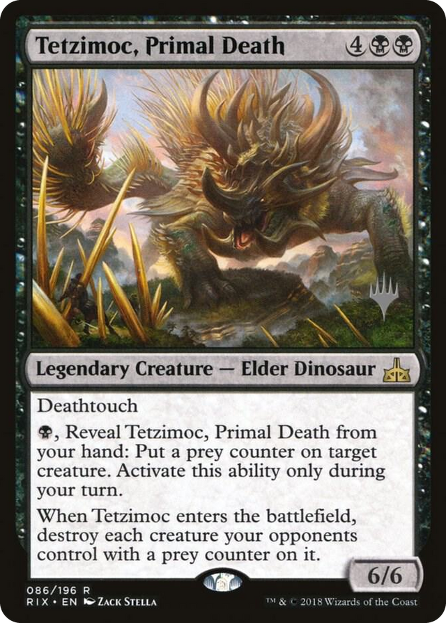 0086 Tetzimoc, Primal Death R Promo Pack: Core Set 2020