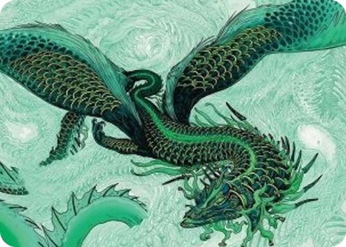 0038 Teval, Arbiter of Virtue Art Card (38/54) S Art Series: Tarkir: Dragonstorm