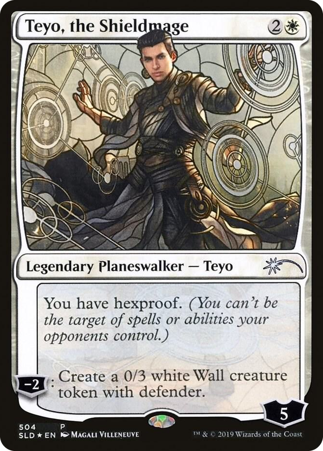 Teyo, the Shieldmage (Stained Glass) #504 P - Secret Lair Drop Series Pokemon card