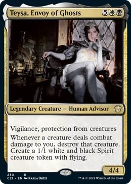 0230 Teysa, Envoy of Ghosts R Commander 2021