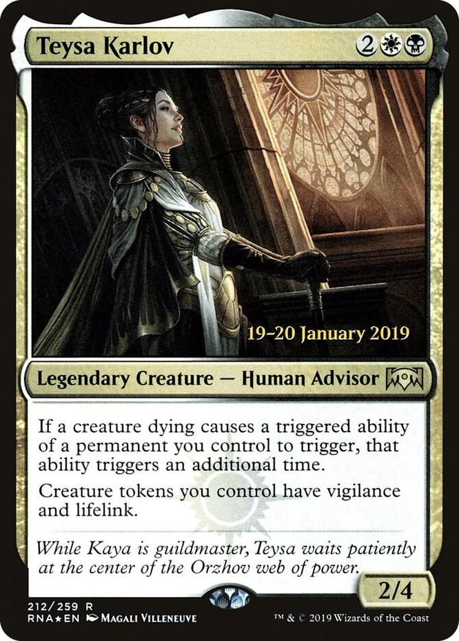 0212 Teysa Karlov R Prerelease Cards