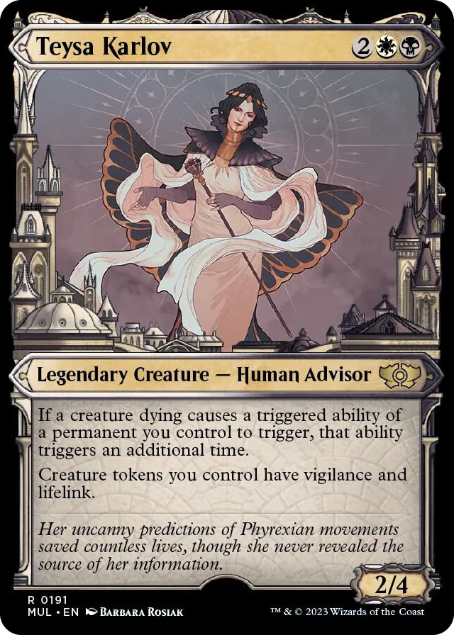 0191 Teysa Karlov (Halo Foil) R March of the Machine: Multiverse Legends