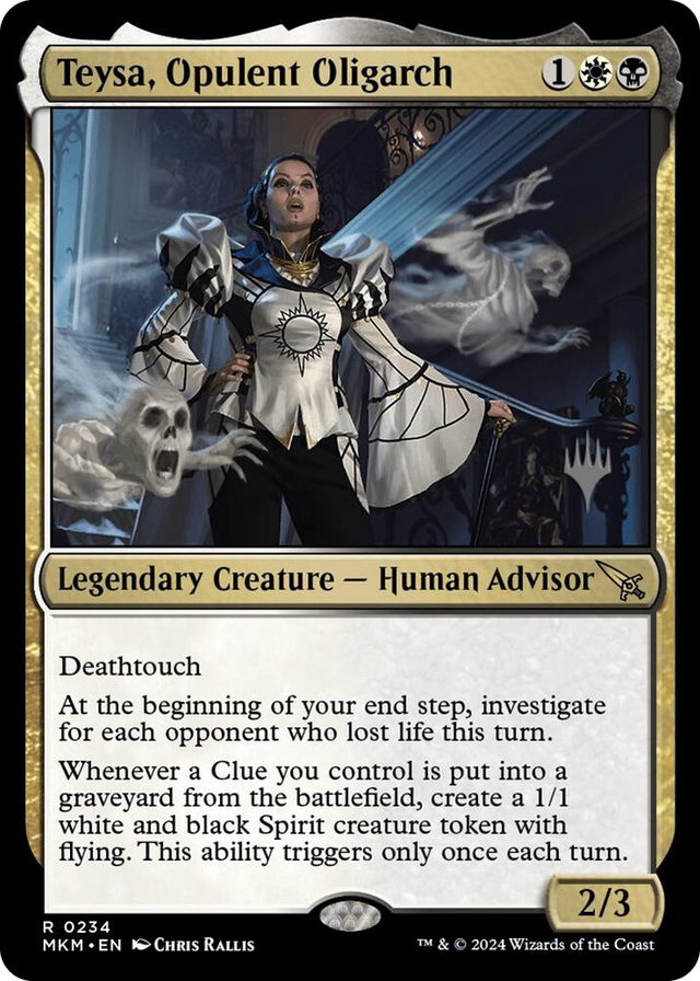0234 Teysa, Opulent Oligarch R Promo Pack: Murders at Karlov Manor