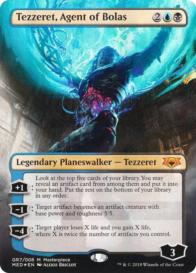 GR007 Tezzeret, Agent of Bolas M Mythic Edition: Guilds of Ravnica