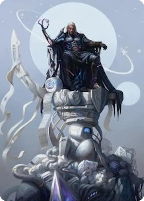 0035 Tezzeret, Cruel Captain Art Card (35/54) S Art Series: Edge of Eternities