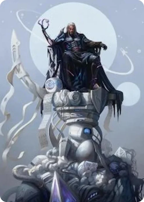 0035 Tezzeret, Cruel Captain Art Card (35/54) S Art Series: Edge of Eternities