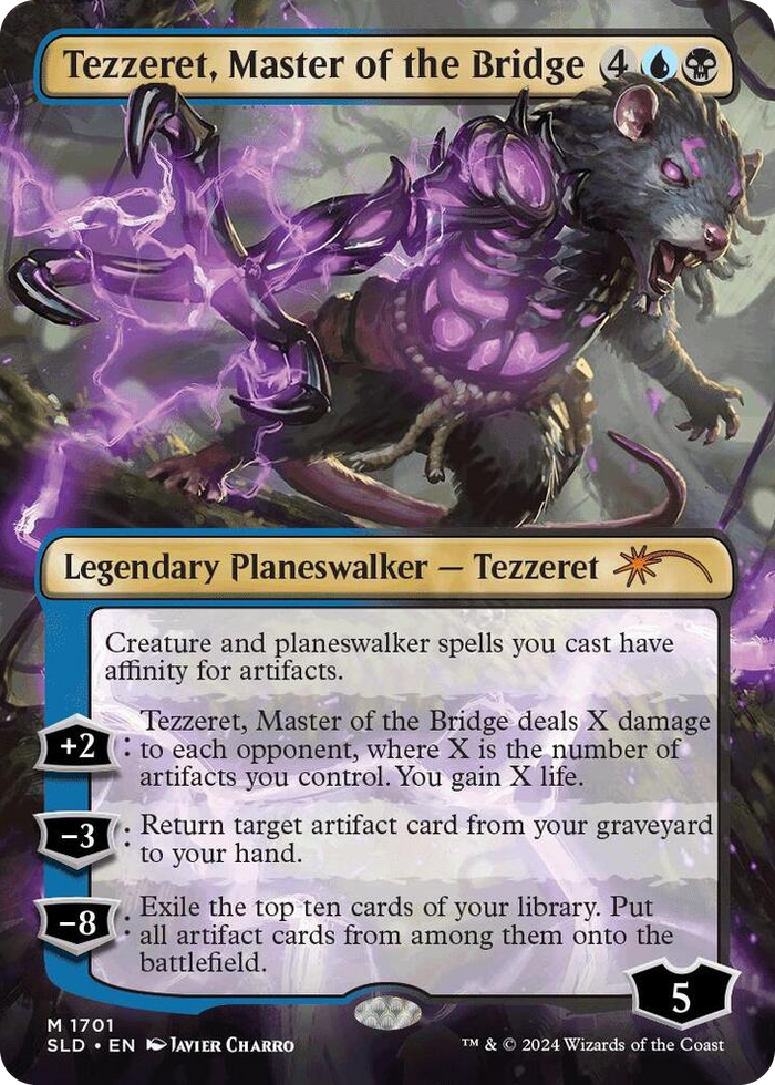 Tezzeret, Master of the Bridge #1701 M - Secret Lair Drop Series Pokemon card