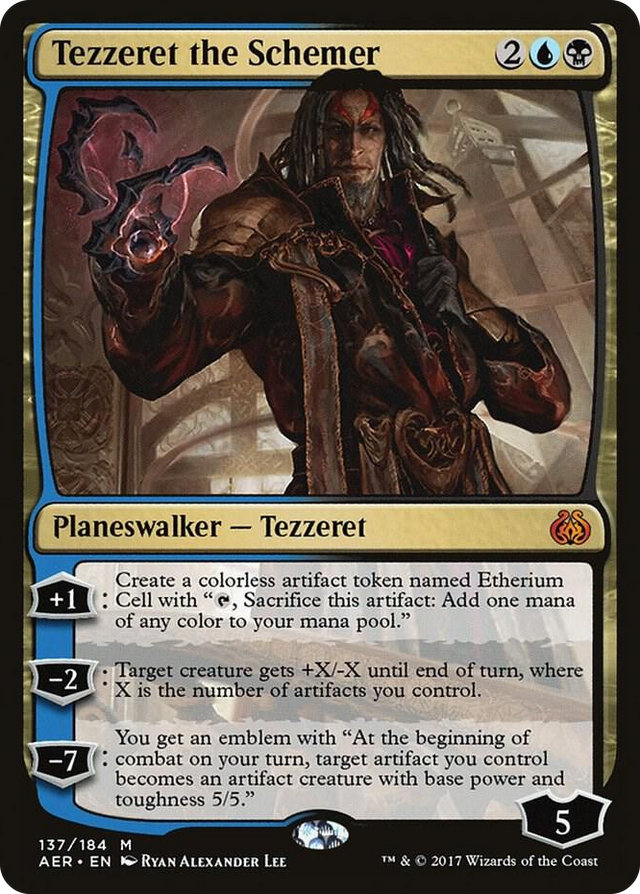 0137 Tezzeret the Schemer M Aether Revolt