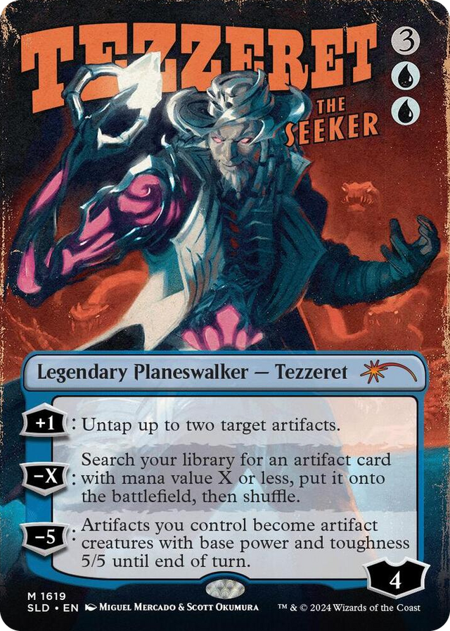 1619 Tezzeret the Seeker (1619) M Secret Lair Drop Series