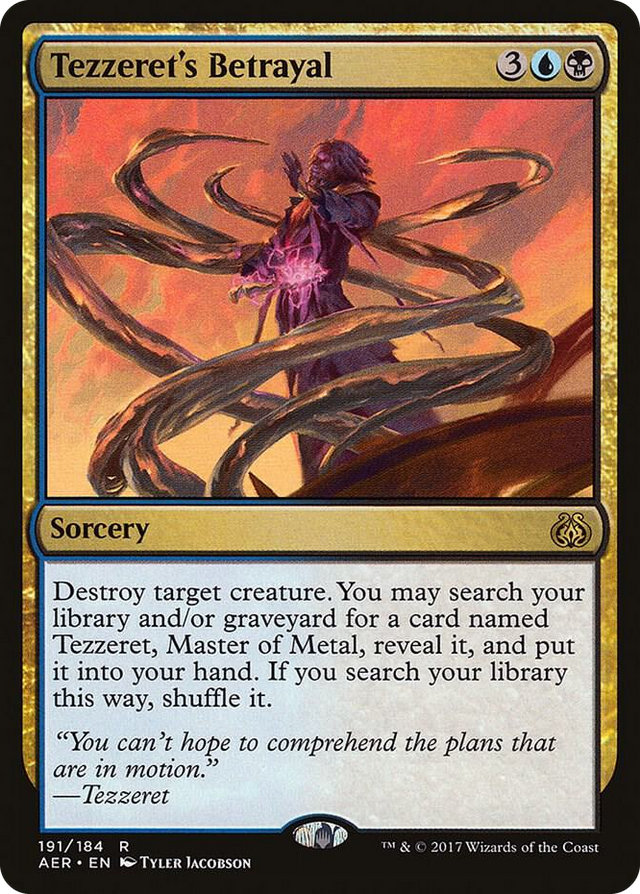 0191 Tezzeret's Betrayal R Aether Revolt