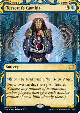 0021 Tezzeret's Gambit R Strixhaven: Mystical Archive